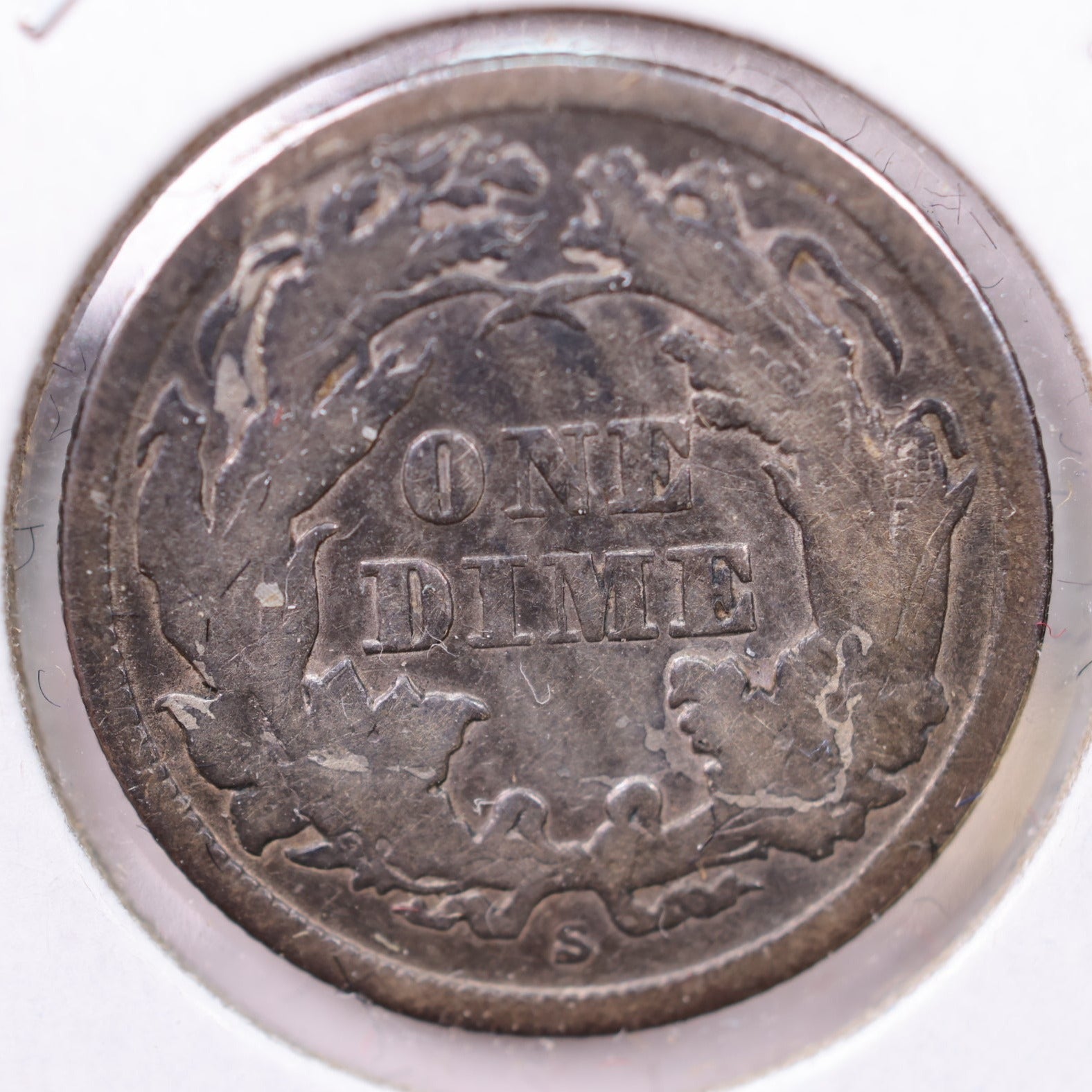 1864-S Seated Liberty Silver Dime., X.F., Store Sale #19087