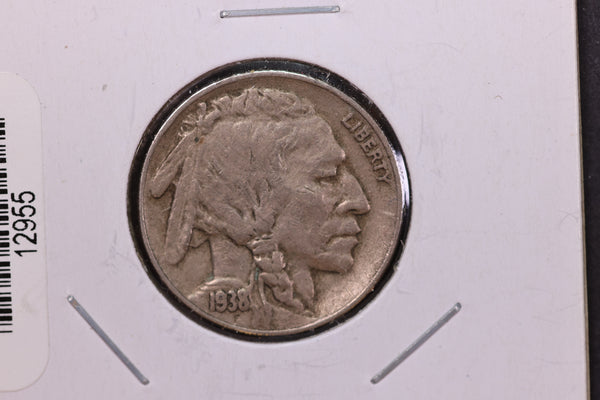 1938-D Buffalo Nickel. Affordable Circulated Coin. Store #12955