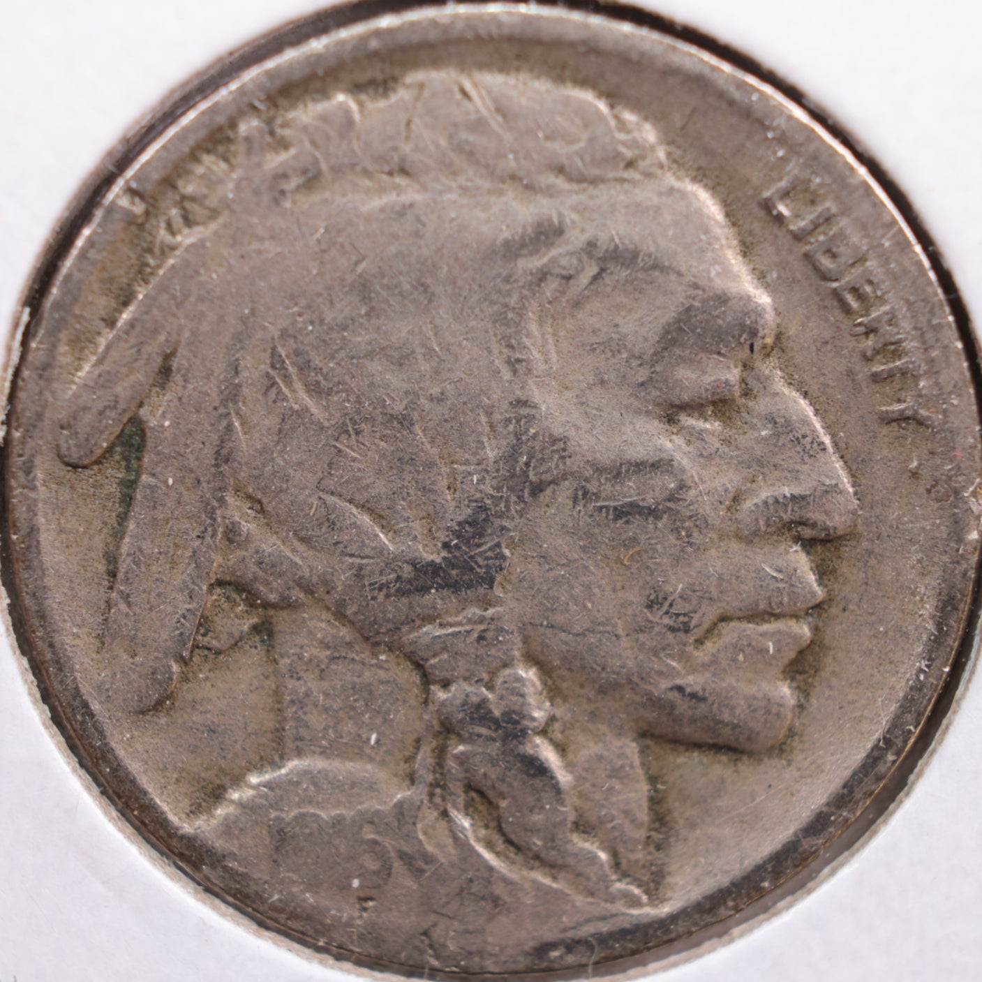 1916-D Buffalo Nickel, Good Circulated Coin, Store #NL336
