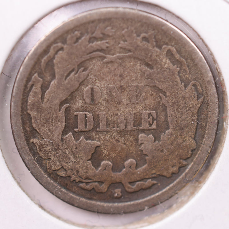 1869-S Seated Liberty Silver Dime., X.F., Store Sale