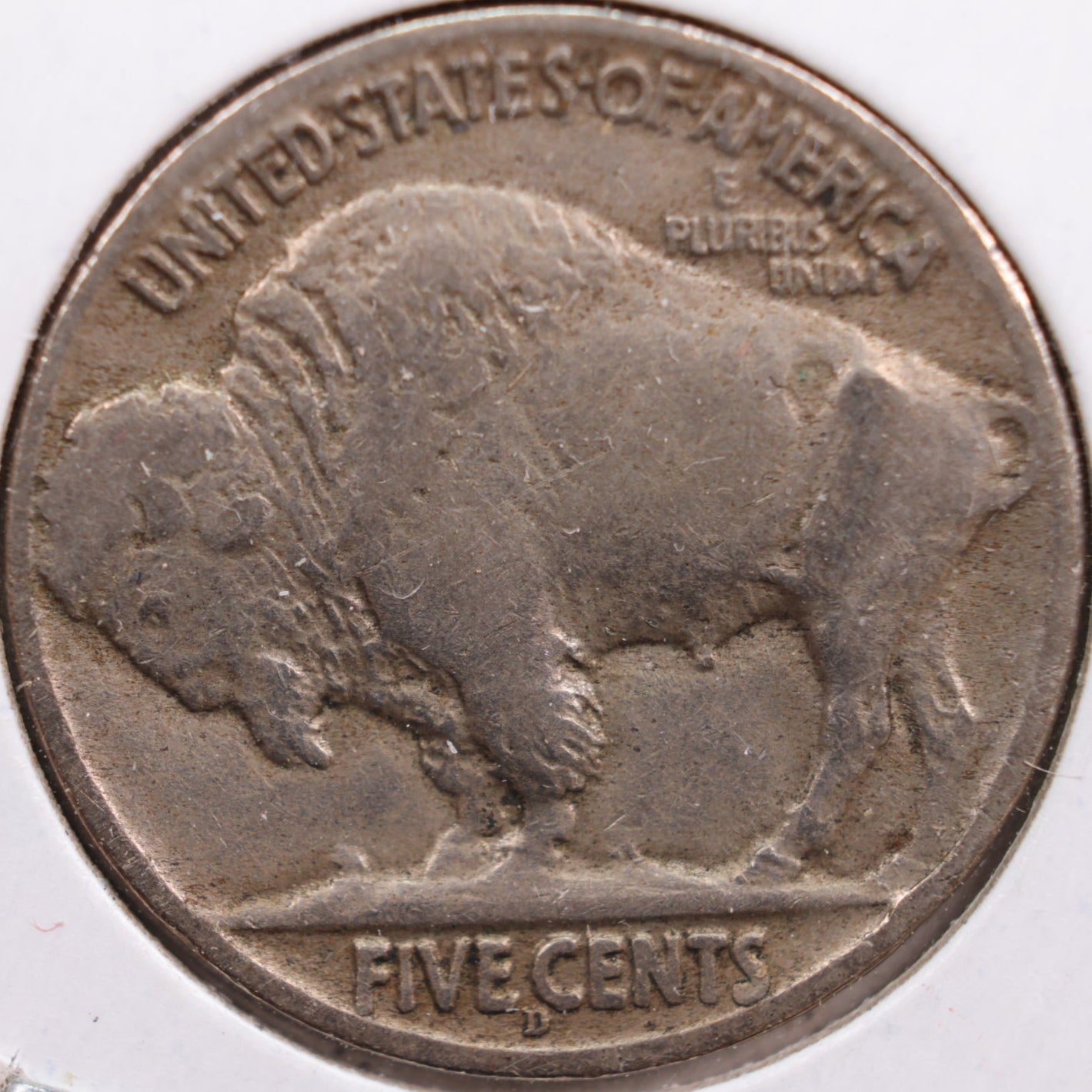 1916-D Buffalo Nickel, Fine Circulated Coin, Store #NL337