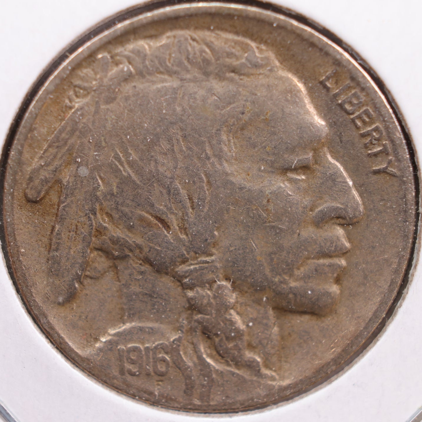 1916-D Buffalo Nickel, Fine Circulated Coin, Store #NL342