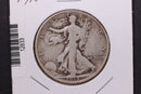 1918-D Walking Liberty Half Dollar. Circulated Condition. Store