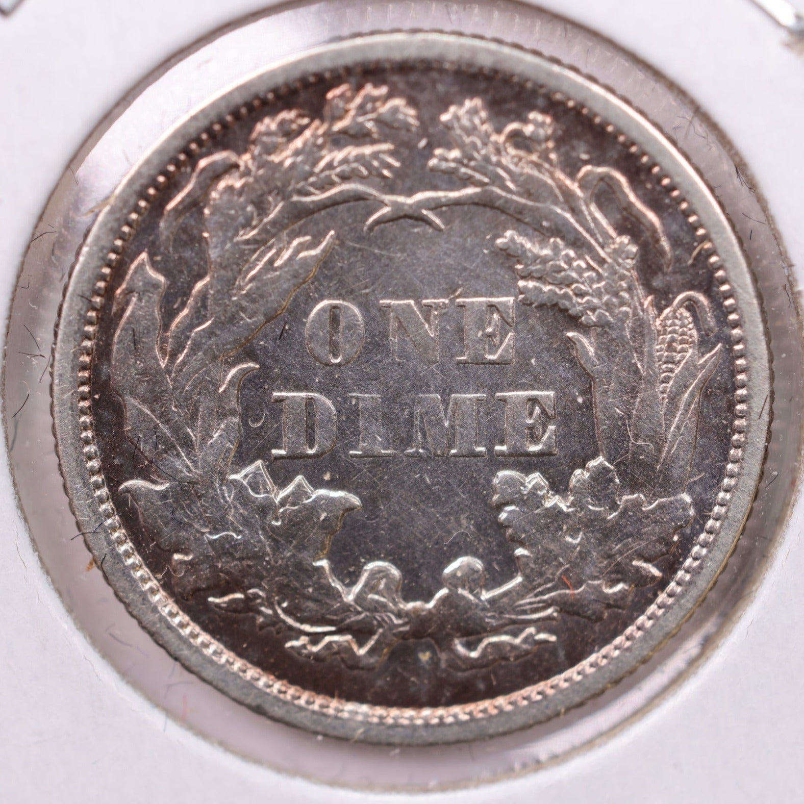 1873 Seated Liberty Silver Dime., XF Details., Store Sale #19111