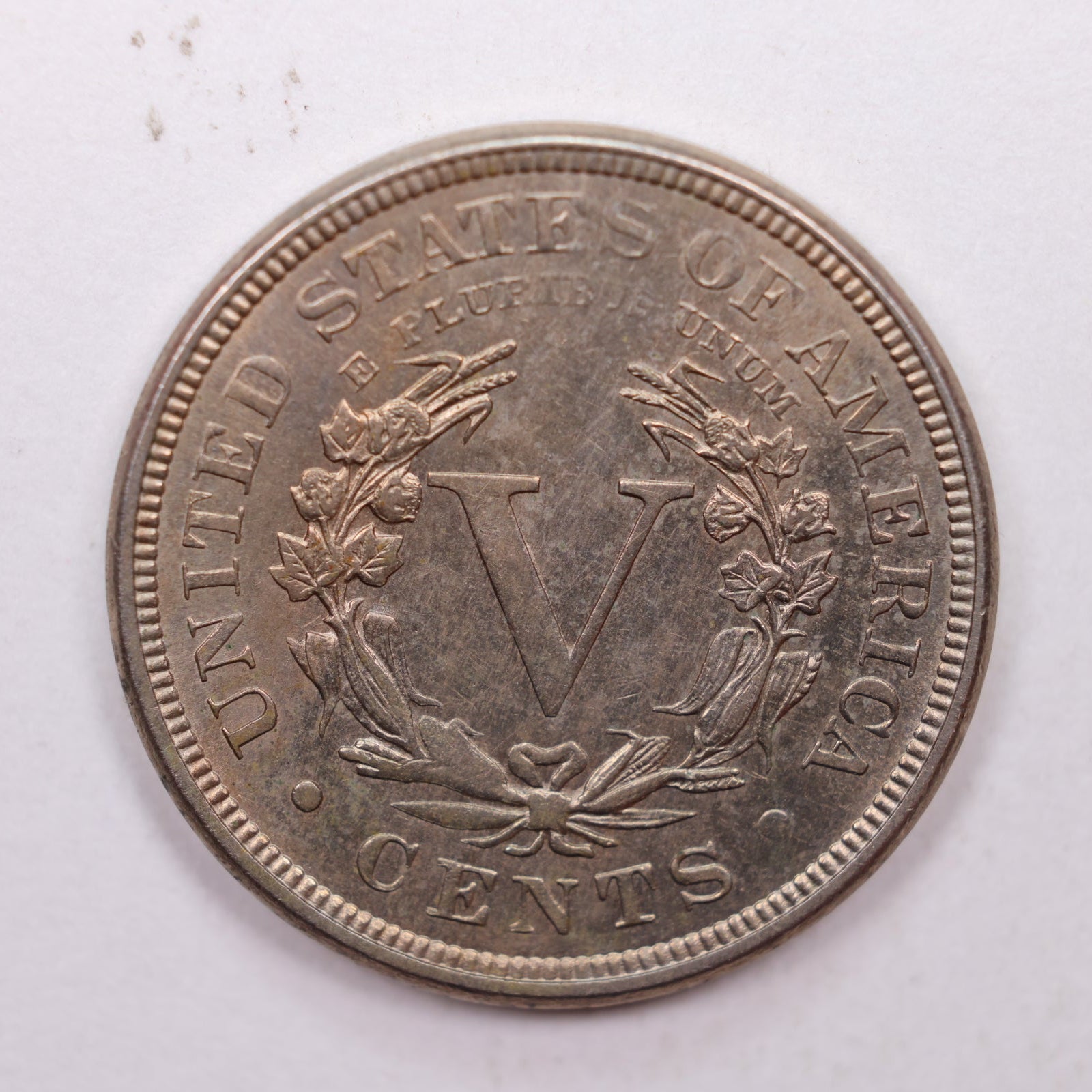 1886 Liberty Nickel, "KEY DATE", About Uncirculated Plus Coin, Store #NL861.