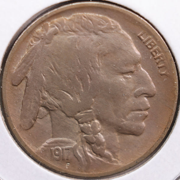 1917 Buffalo Nickel, Extra Fine Circulated Coin, Store #NL359