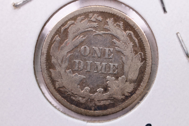 1877 Seated Liberty Silver Dime., X.F., Store Sale