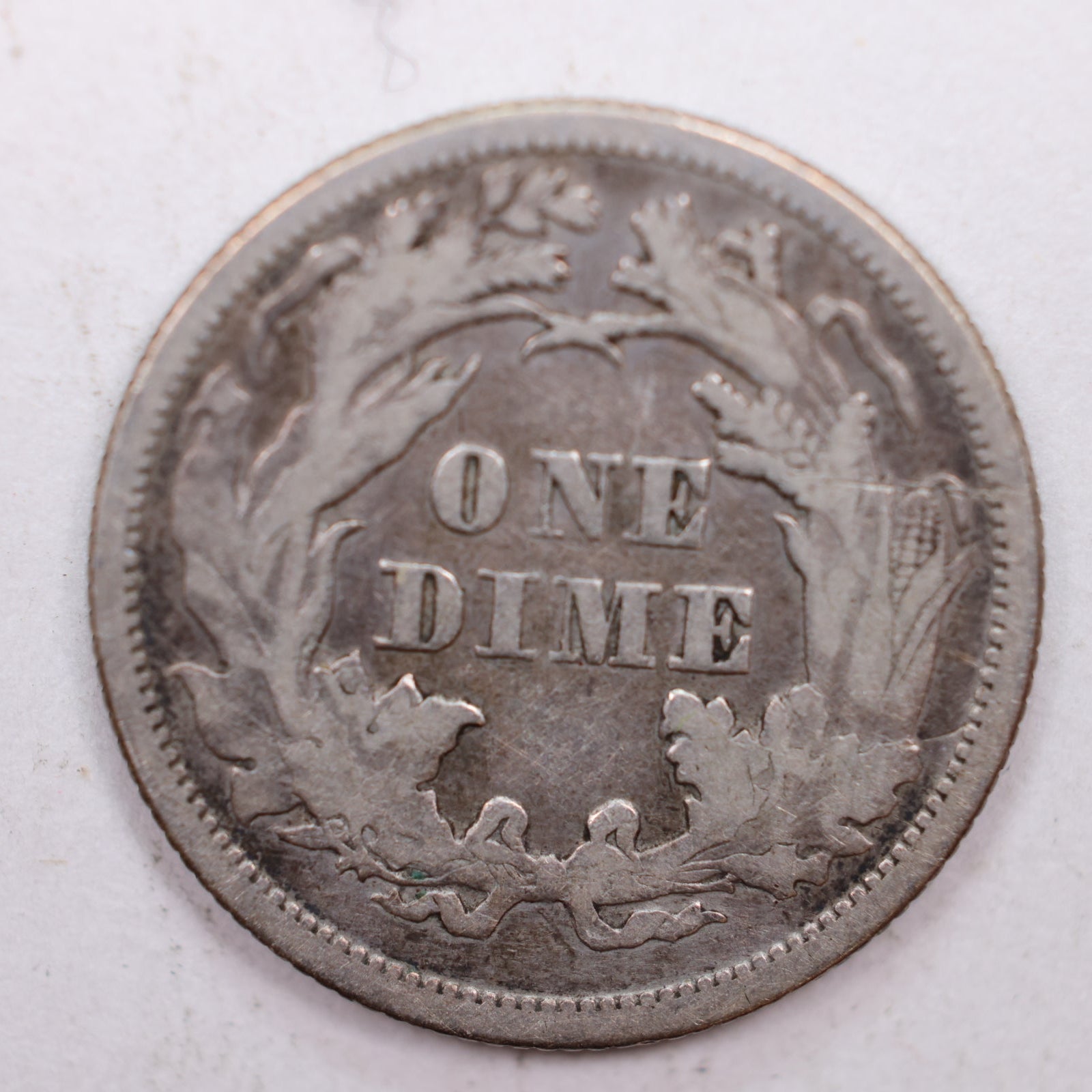1870 Seated Liberty Silver Dime, Very Fine Circulated Coin, Store #DE008.