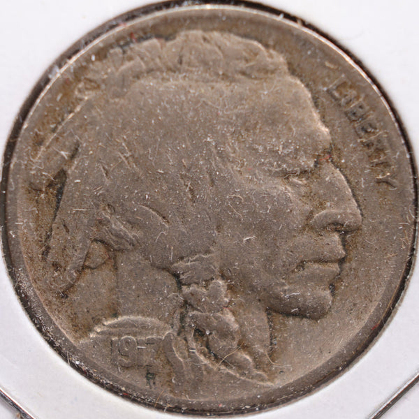 1917-D Buffalo Nickel, Fine Circulated Coin, Store #NL368