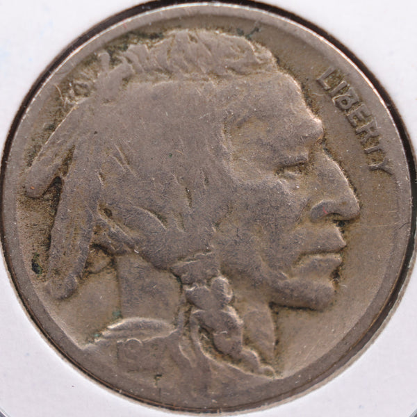 1917-D Buffalo Nickel, Good Circulated Coin, Store #NL370