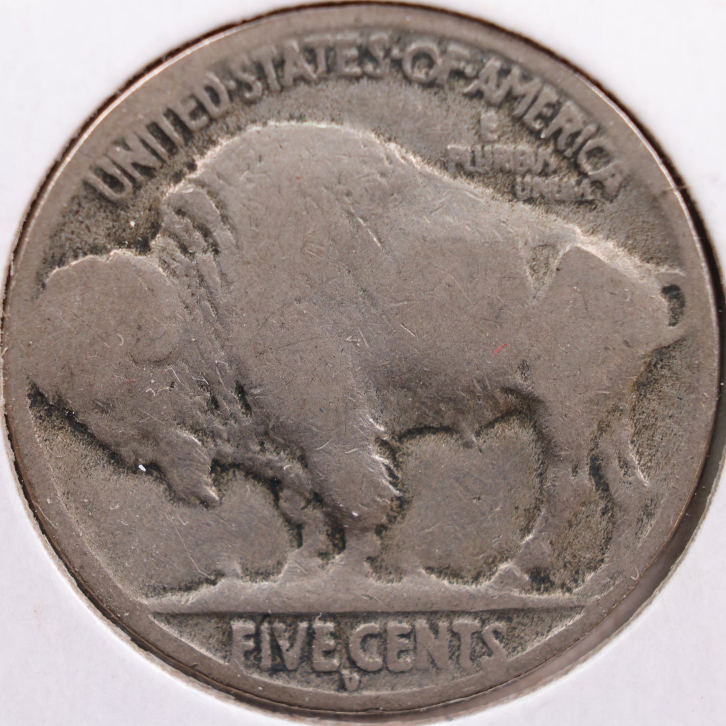 1917-D Buffalo Nickel, Good Circulated Coin, Store #NL373