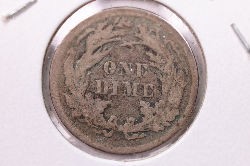 1882 Seated Liberty Silver Dime., V.F., Store Sale