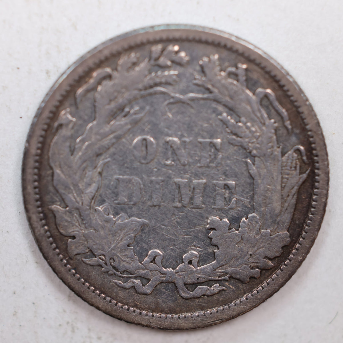 1881 Seated Liberty Silver Dime, Extra Fine Circulated Coin, Store #DE018.