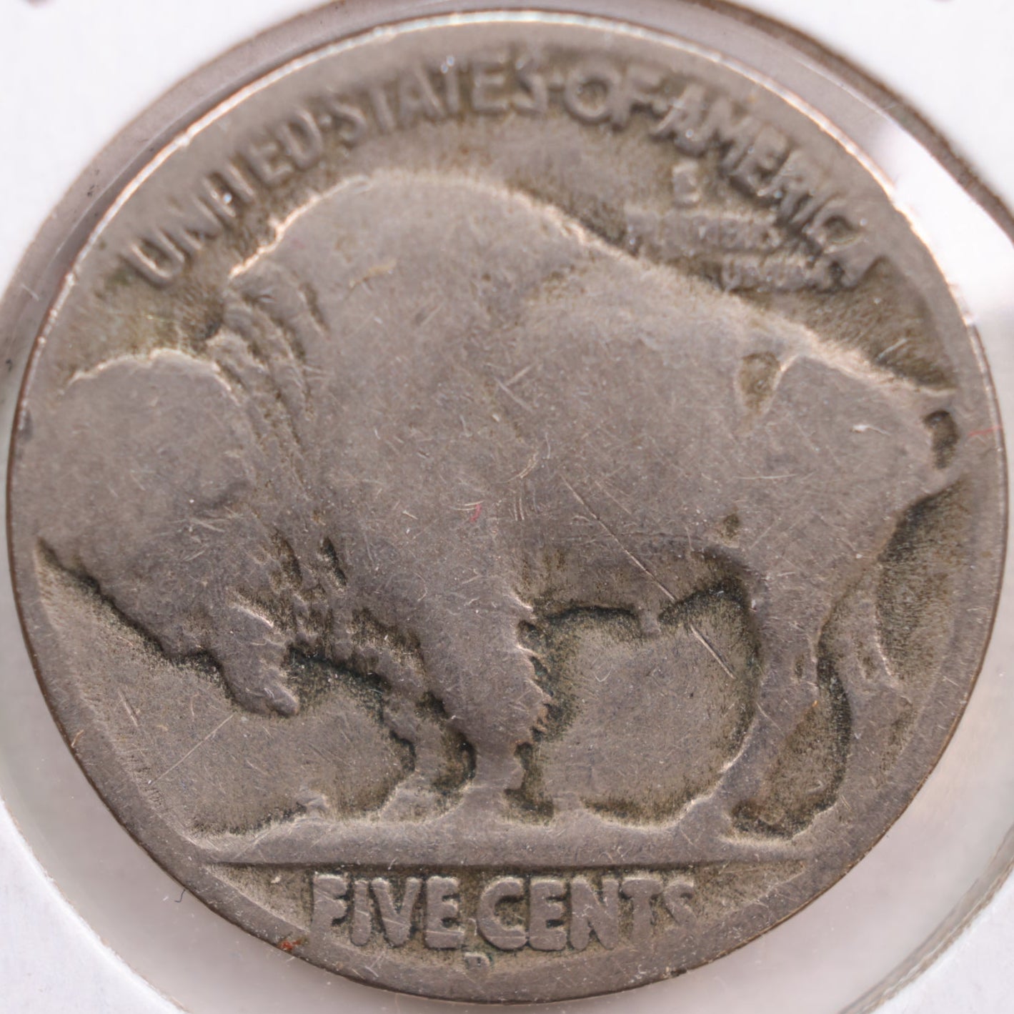 1917-D Buffalo Nickel, Good Circulated Coin, Store #NL376