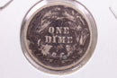 1884 Seated Liberty Silver Dime., V.F +., Store Sale