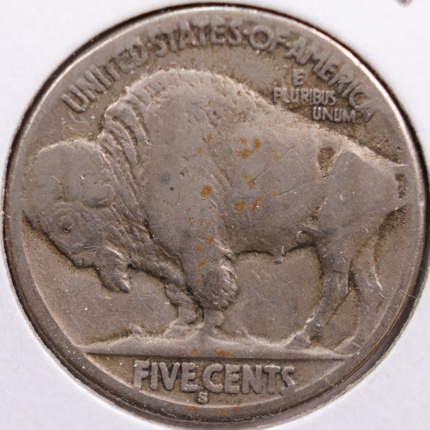 1917-S Buffalo Nickel, Very Good Circulated Coin, Store #NL379