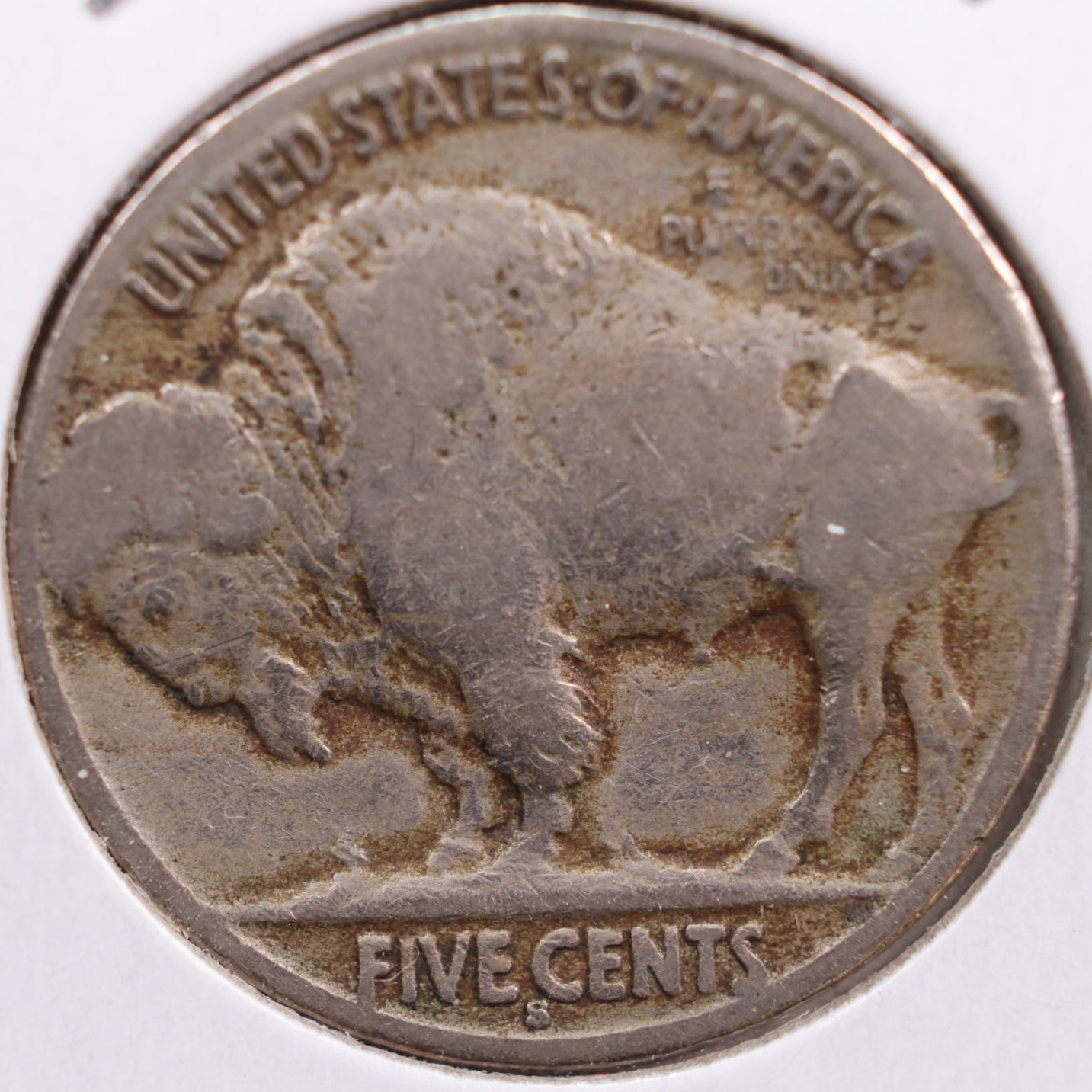 1917-S Buffalo Nickel, Very Good Circulated Coin, Store #NL380