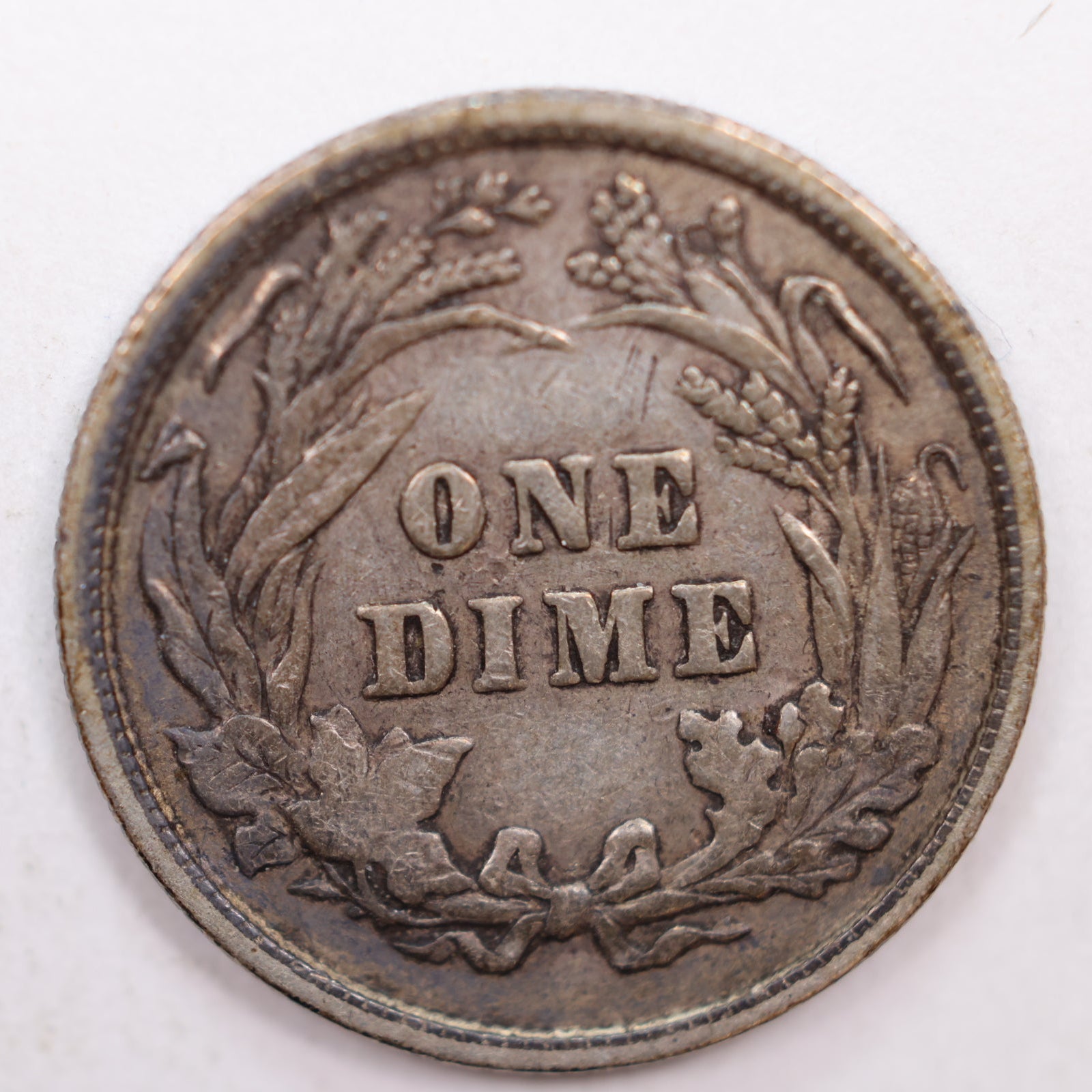 1899 Barber Silver Dime, Extra Fine Circulated Coin, Store Sale #DE028.