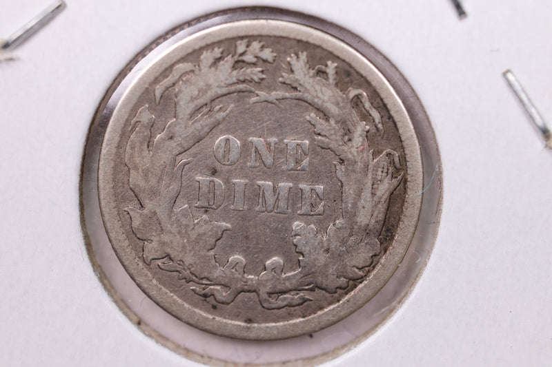 1887 Seated Liberty Silver Dime., X.F., Store Sale