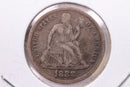 1888 Seated Liberty Silver Dime., V.F., Store Sale