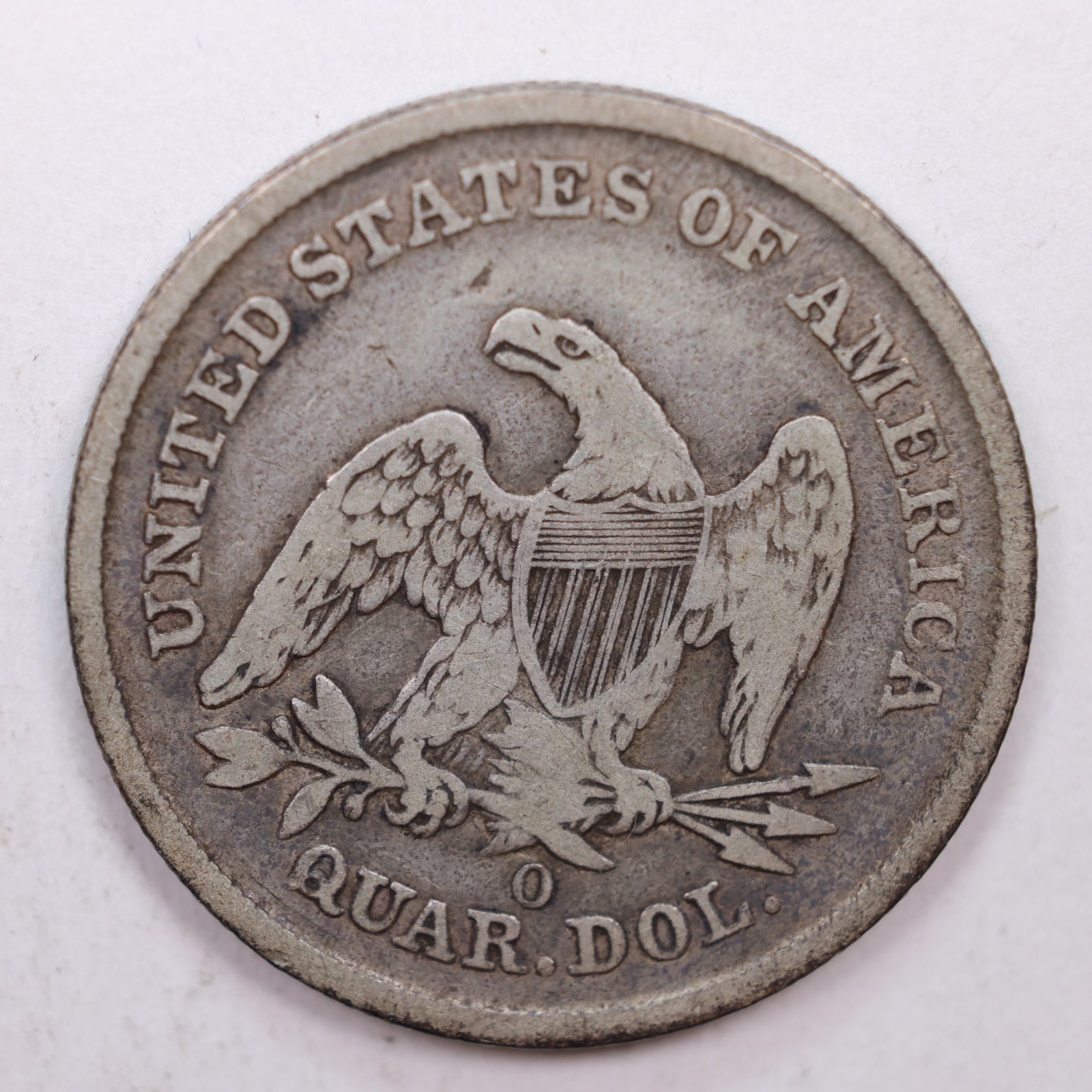 1840-O Seated Liberty Quarter, No Drape, Very Fine Coin, Store #QR005.