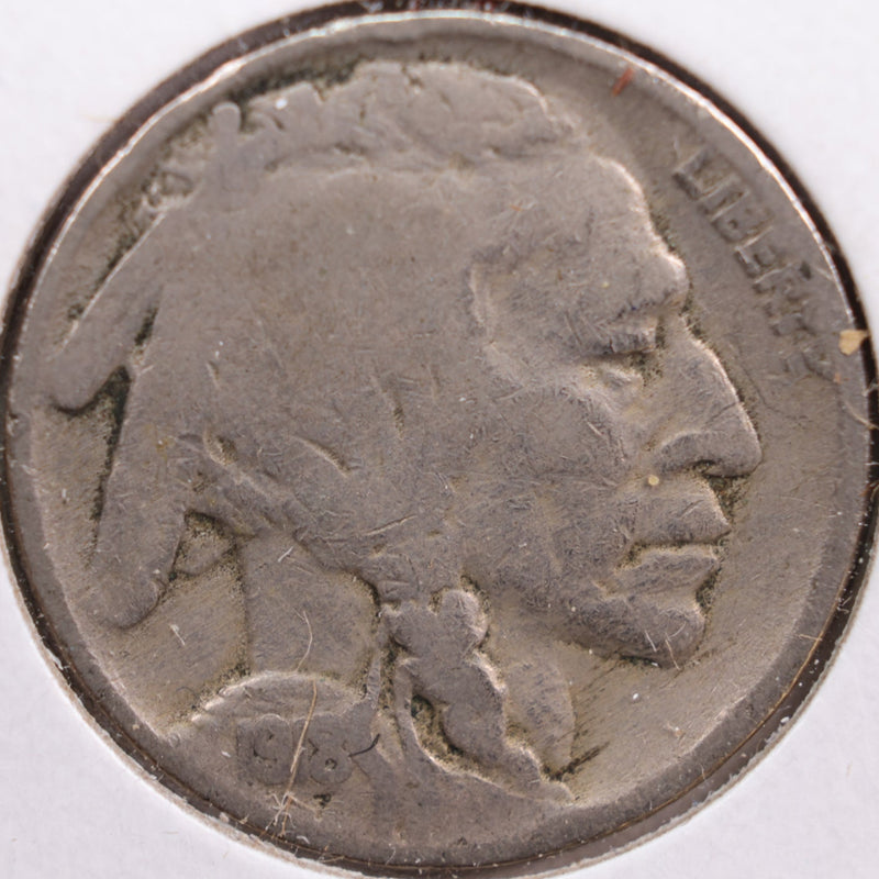 1918 Buffalo Nickel, Very Good Circulated Coin, Store
