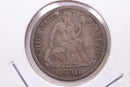 1891 Seated Liberty Silver Dime., X.F +., Store Sale
