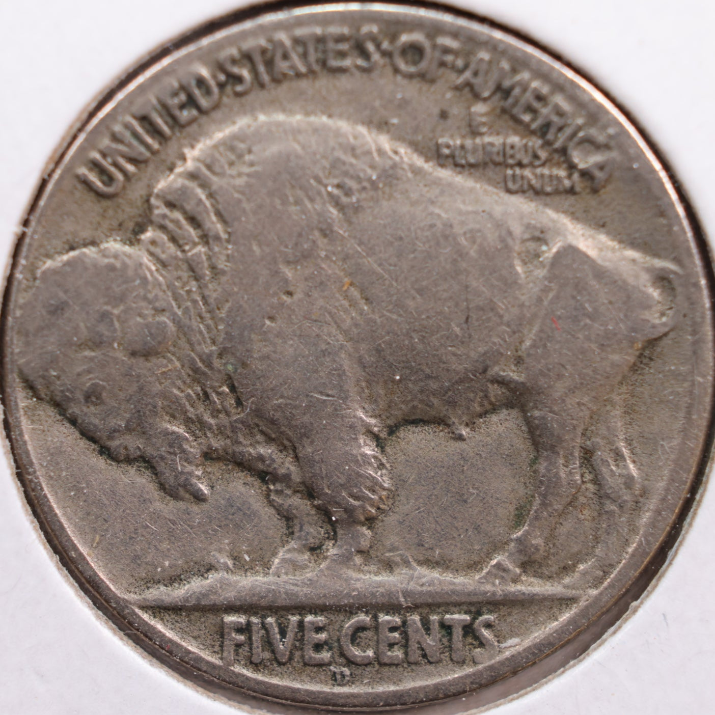 1918-D Buffalo Nickel, Very Good Circulated Coin, Store #NL402