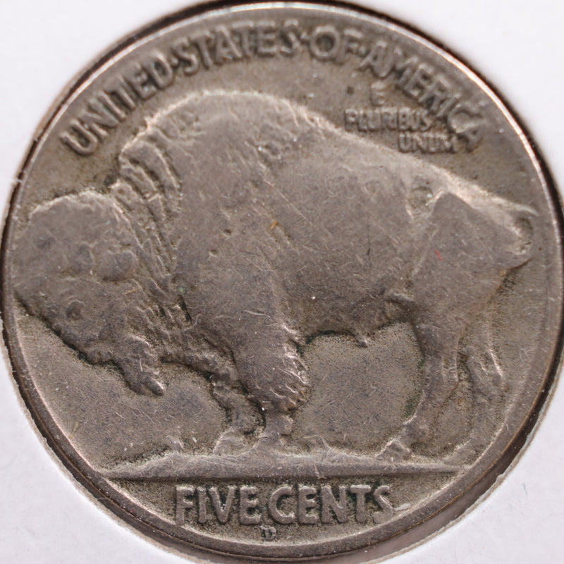 1918-D Buffalo Nickel, Very Good Circulated Coin, Store