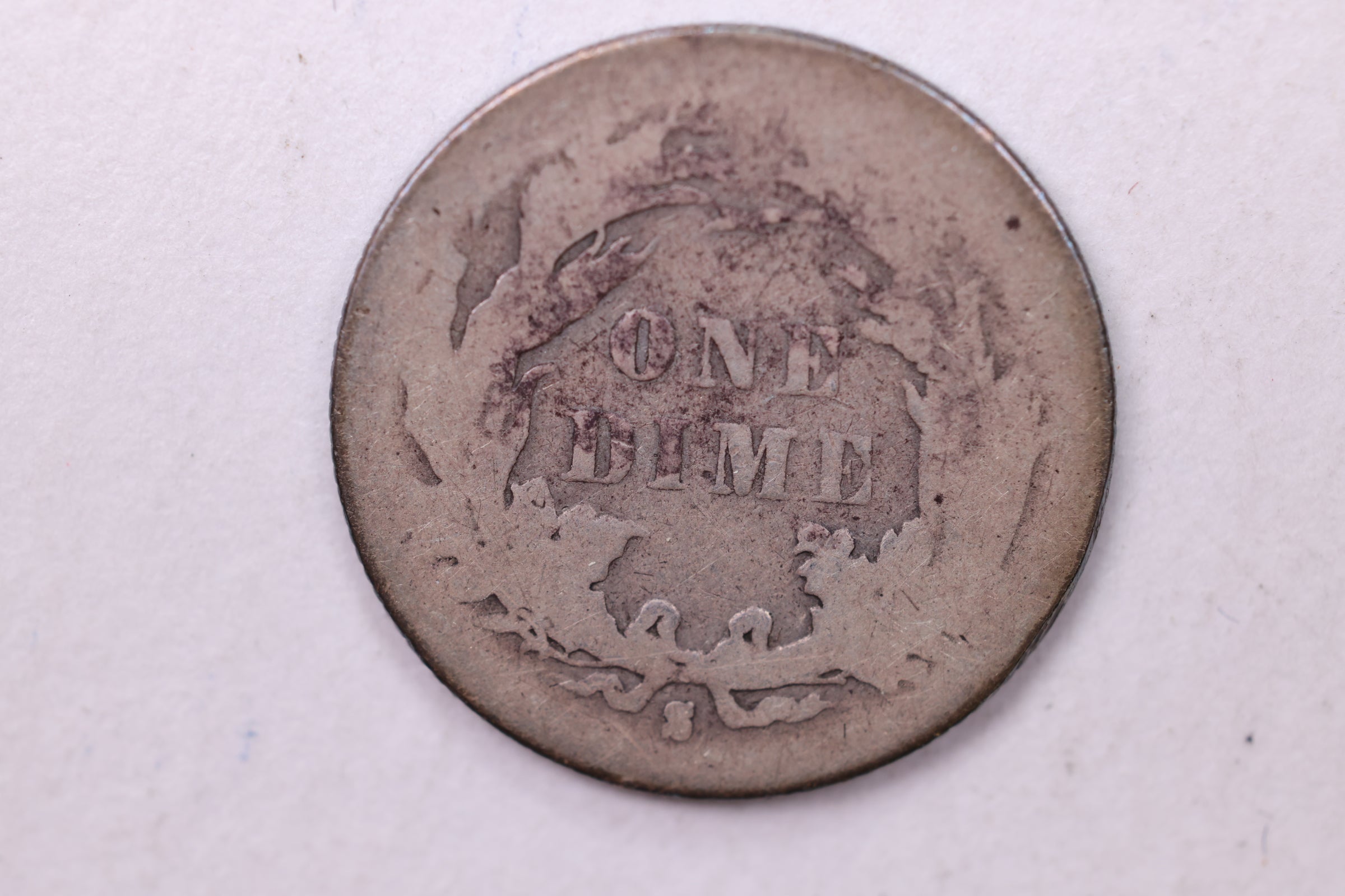 1891-S Seated Liberty Silver Dime., V.F., Store Sale #19173