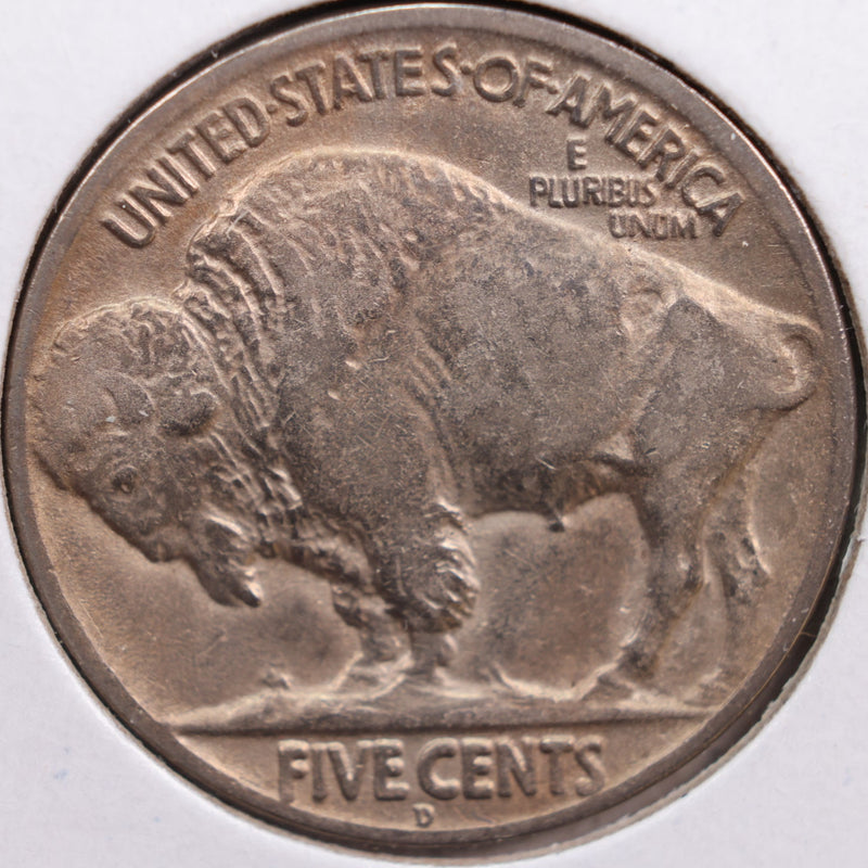 1918-D Buffalo Nickel, Very Fine+ Circulated Coin, Store