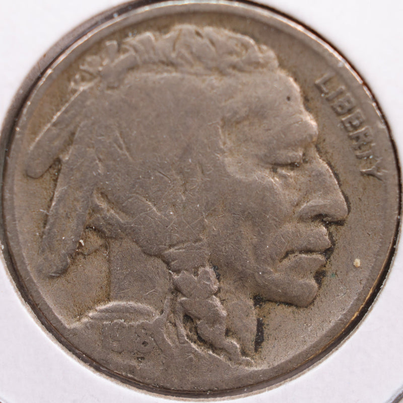 1918-D Buffalo Nickel, Very Good Circulated Coin, Store