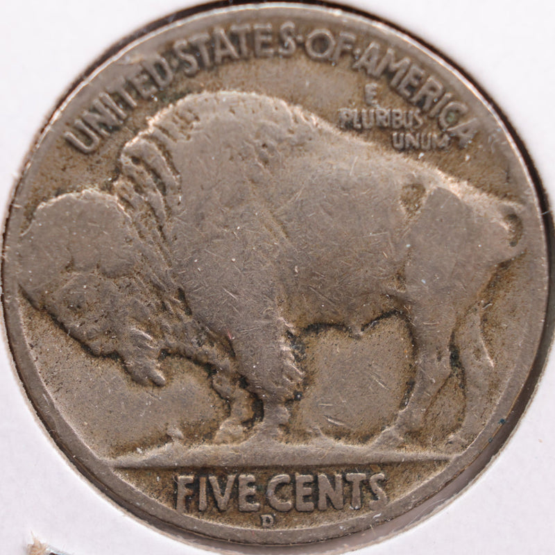 1918-D Buffalo Nickel, Very Good Circulated Coin, Store