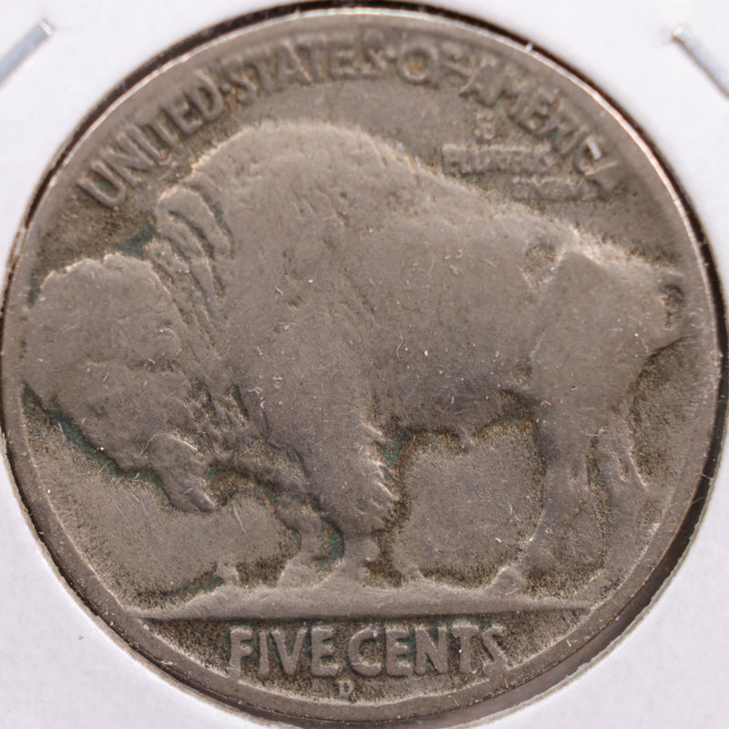 1918-D Buffalo Nickel, Very Good Circulated Coin, Store