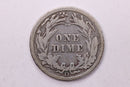 1908-D Barber Silver Dime., Very Good., Store Sale