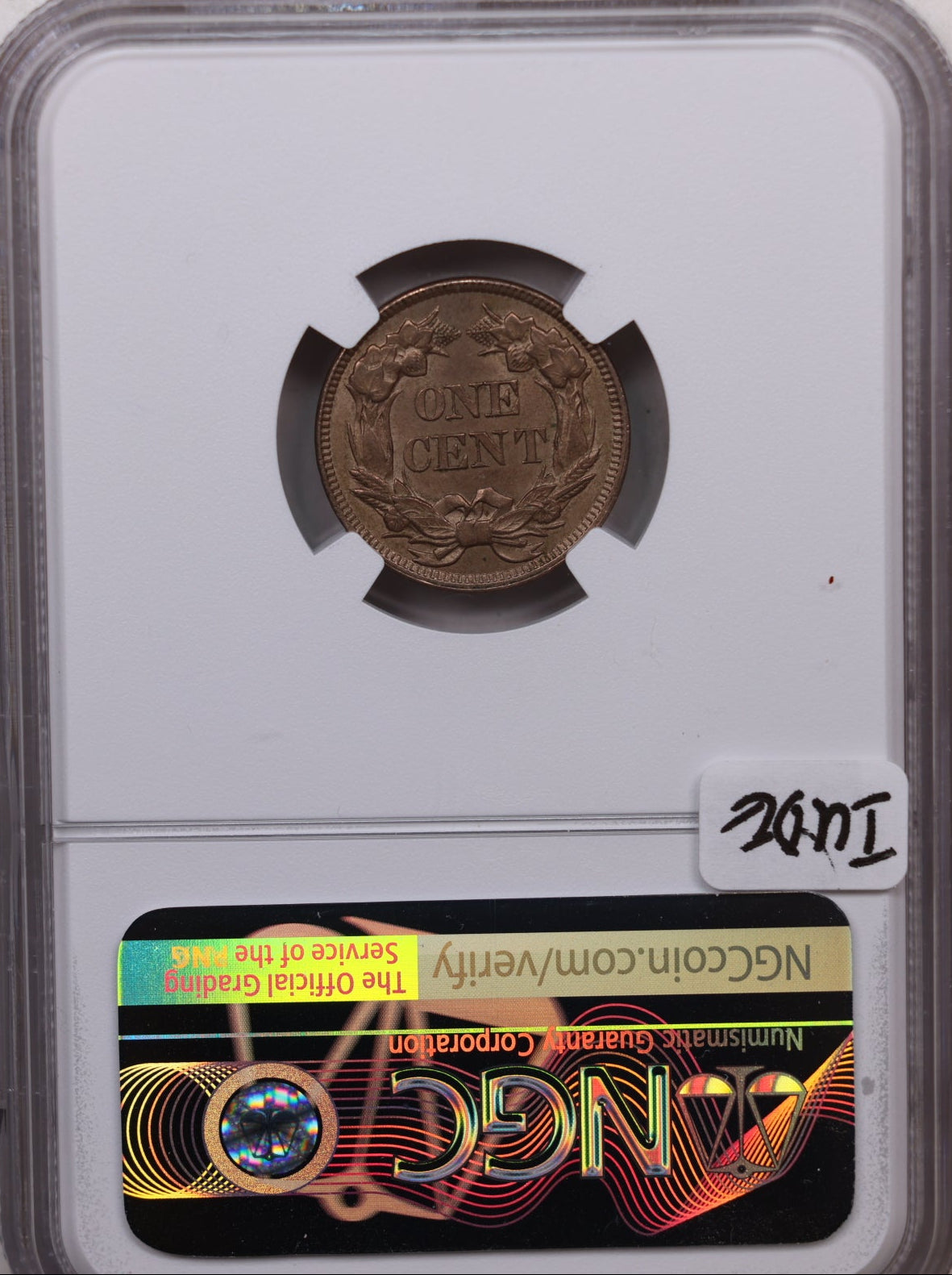 1857 Flying Eagle Small Cent, NGC MS-65, Uncirculated Coin, Store #CT1672.