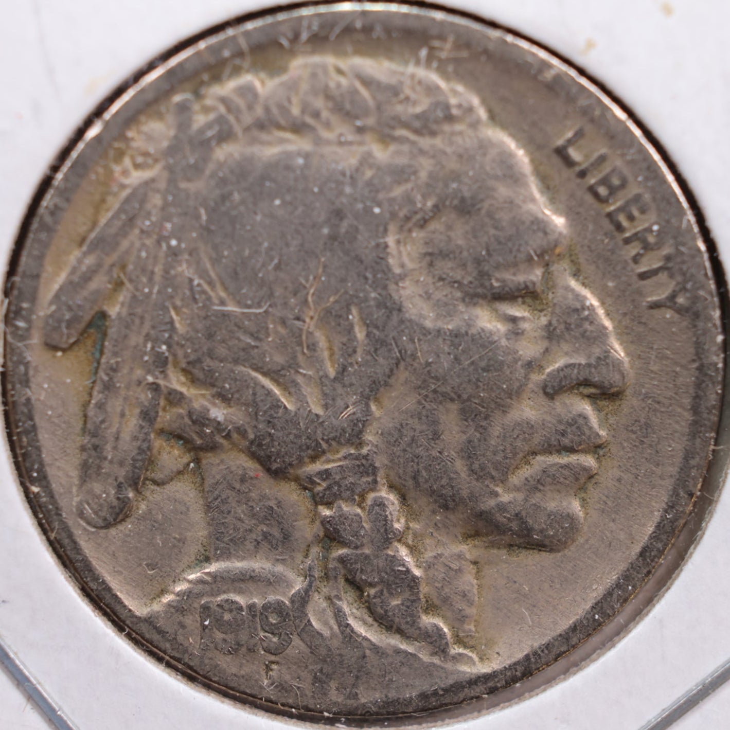 1919 Buffalo Nickel, Very Good Circulated Coin, Store #NL411