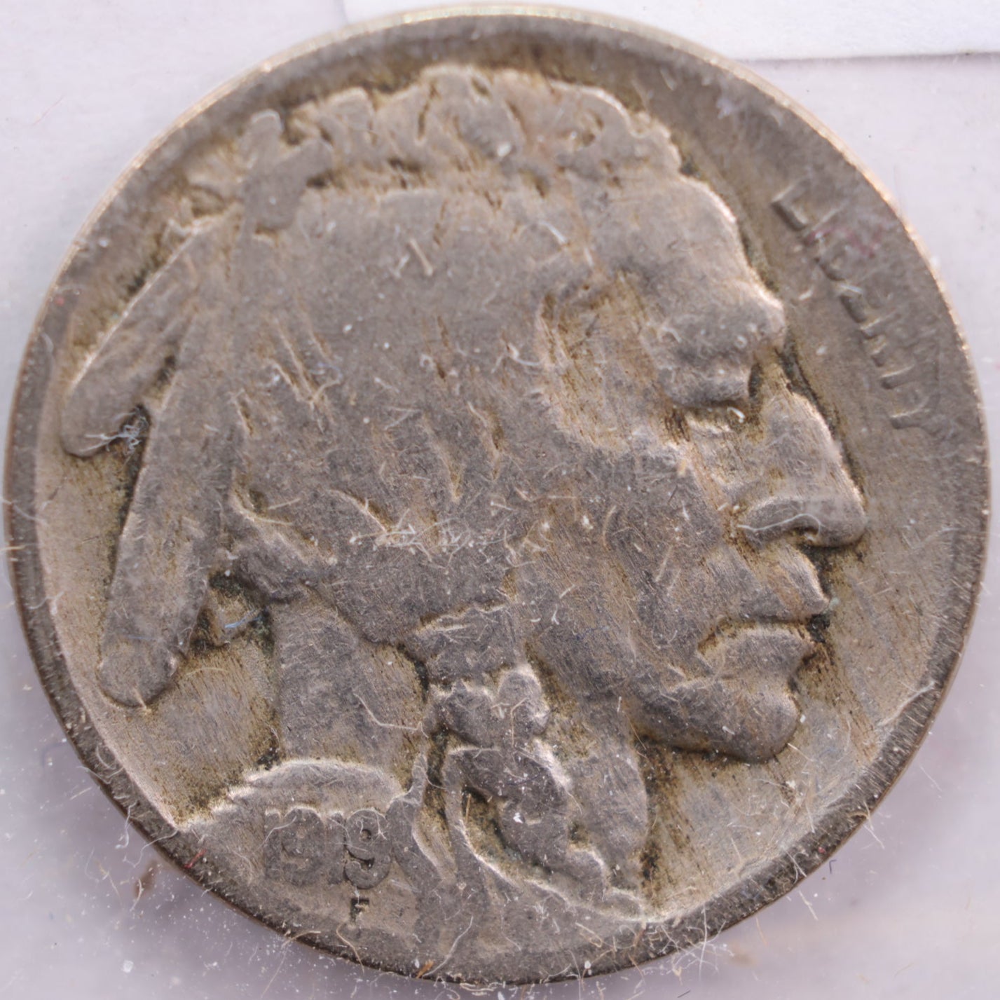 1919 Buffalo Nickel, Very Good Circulated Coin, Store #NL413