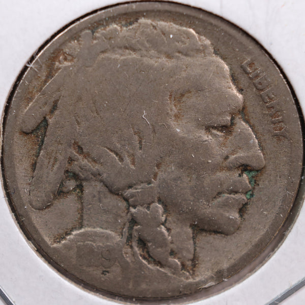 1919 Buffalo Nickel, Very Good Circulated Coin, Store #NL416