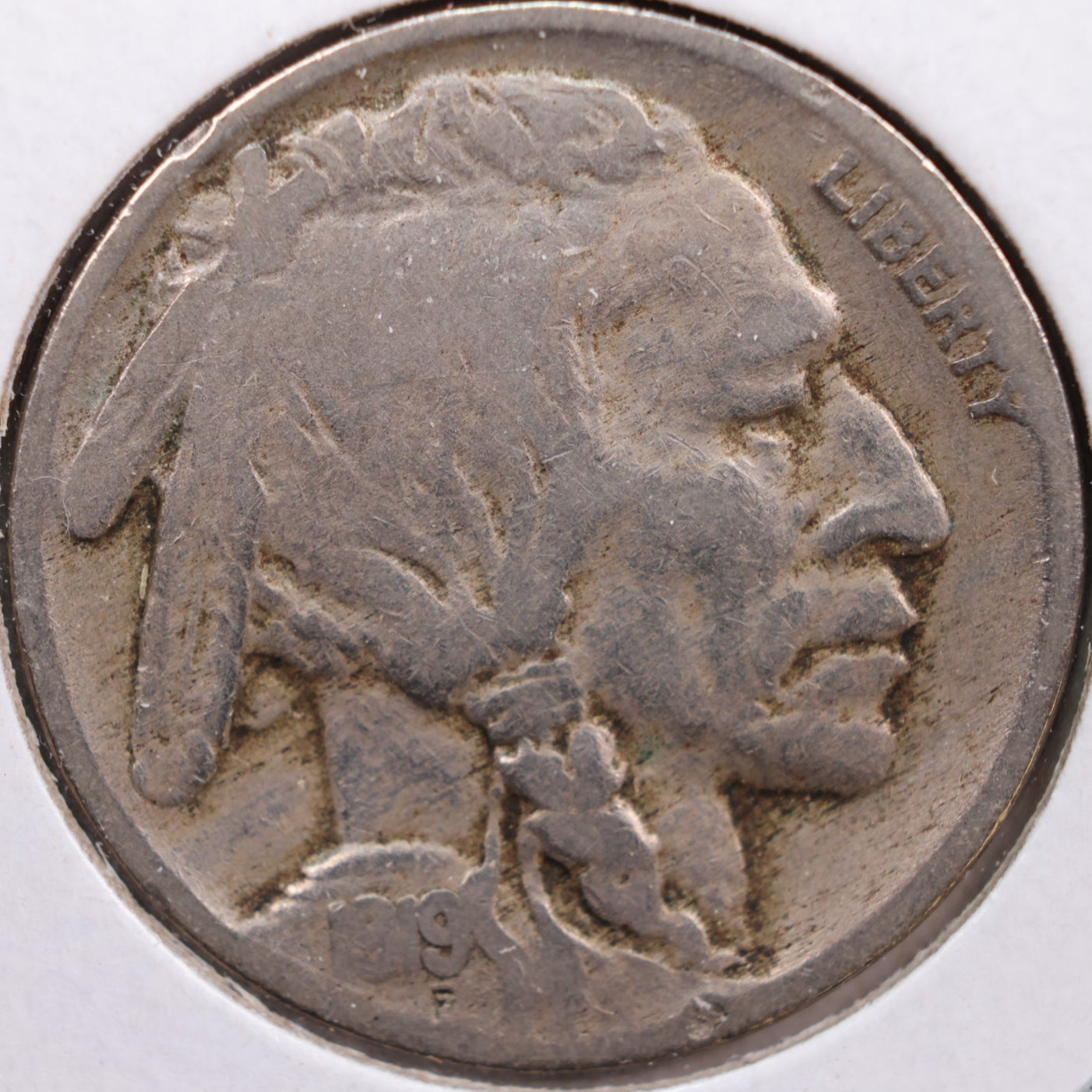 1919 Buffalo Nickel, Good Circulated Coin, Store #NL418