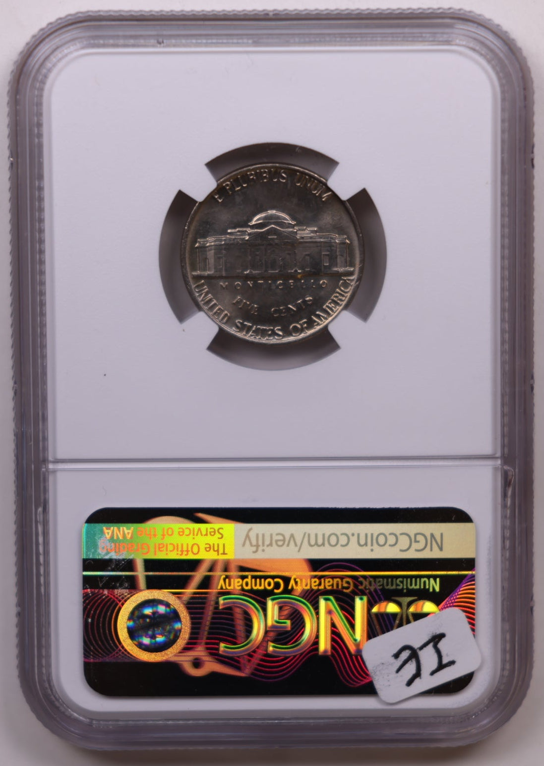 1982-D Jefferson Nickel, Certified NGC MS-66, Uncirculated Coin, Store #NL688.