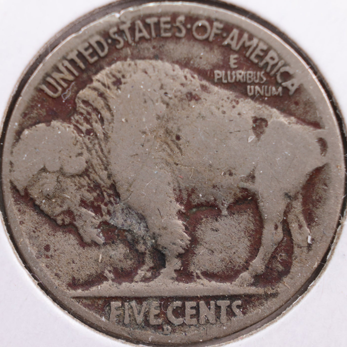 1919-D Buffalo Nickel, Very Good Circulated Coin, Store #NL421