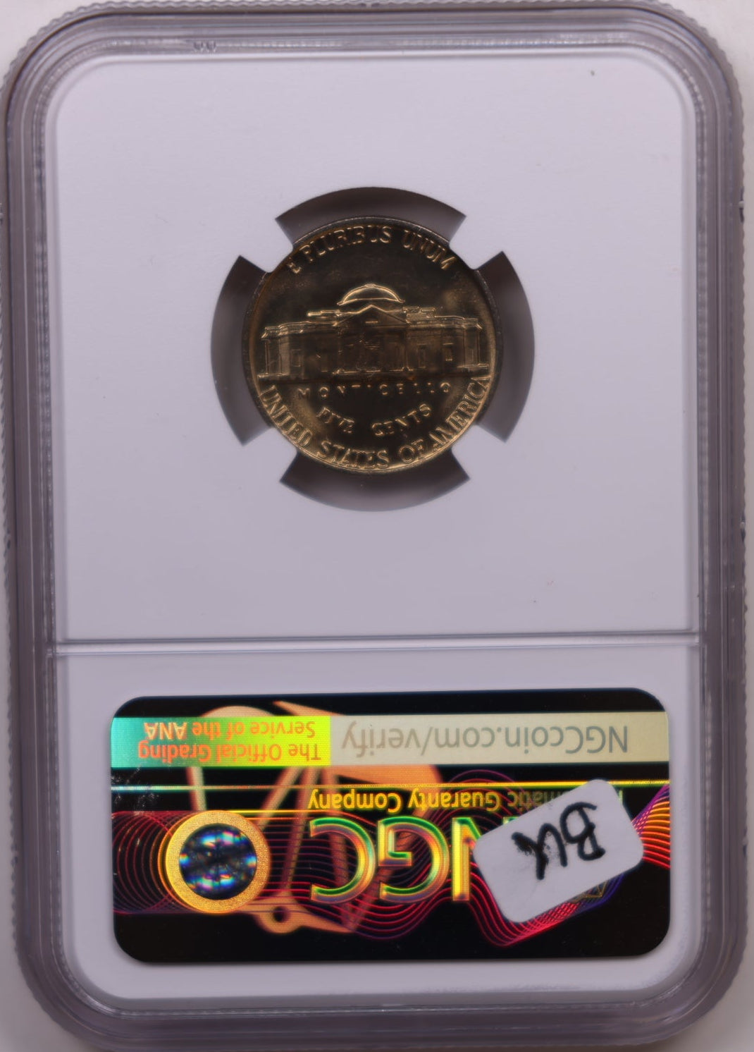 1980-P Jefferson Nickel, Certified NGC MS-66, Uncirculated Coin, Store #NL689.