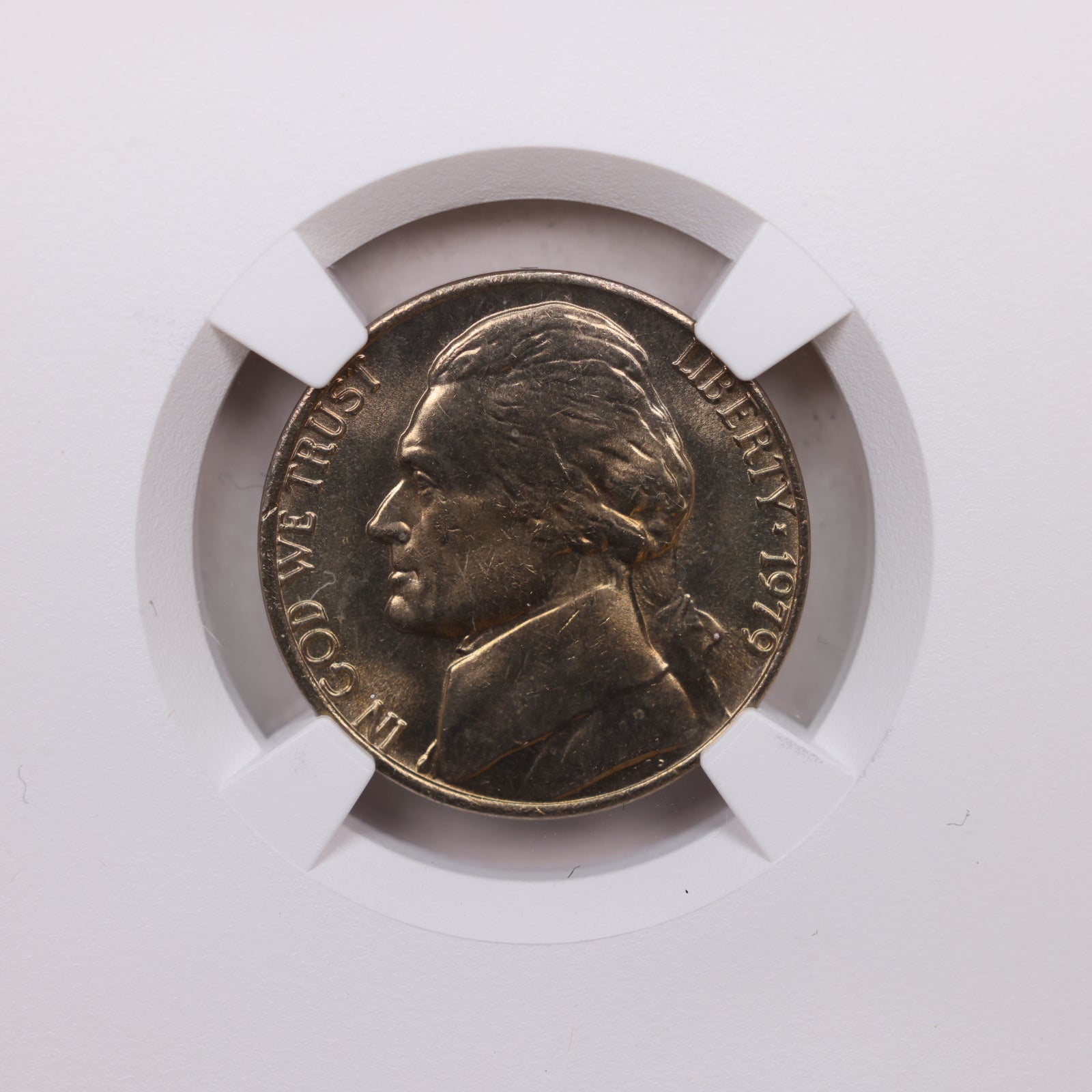 1979 Jefferson Nickel, Certified NGC MS-66, Uncirculated Coin, Store #NL830.