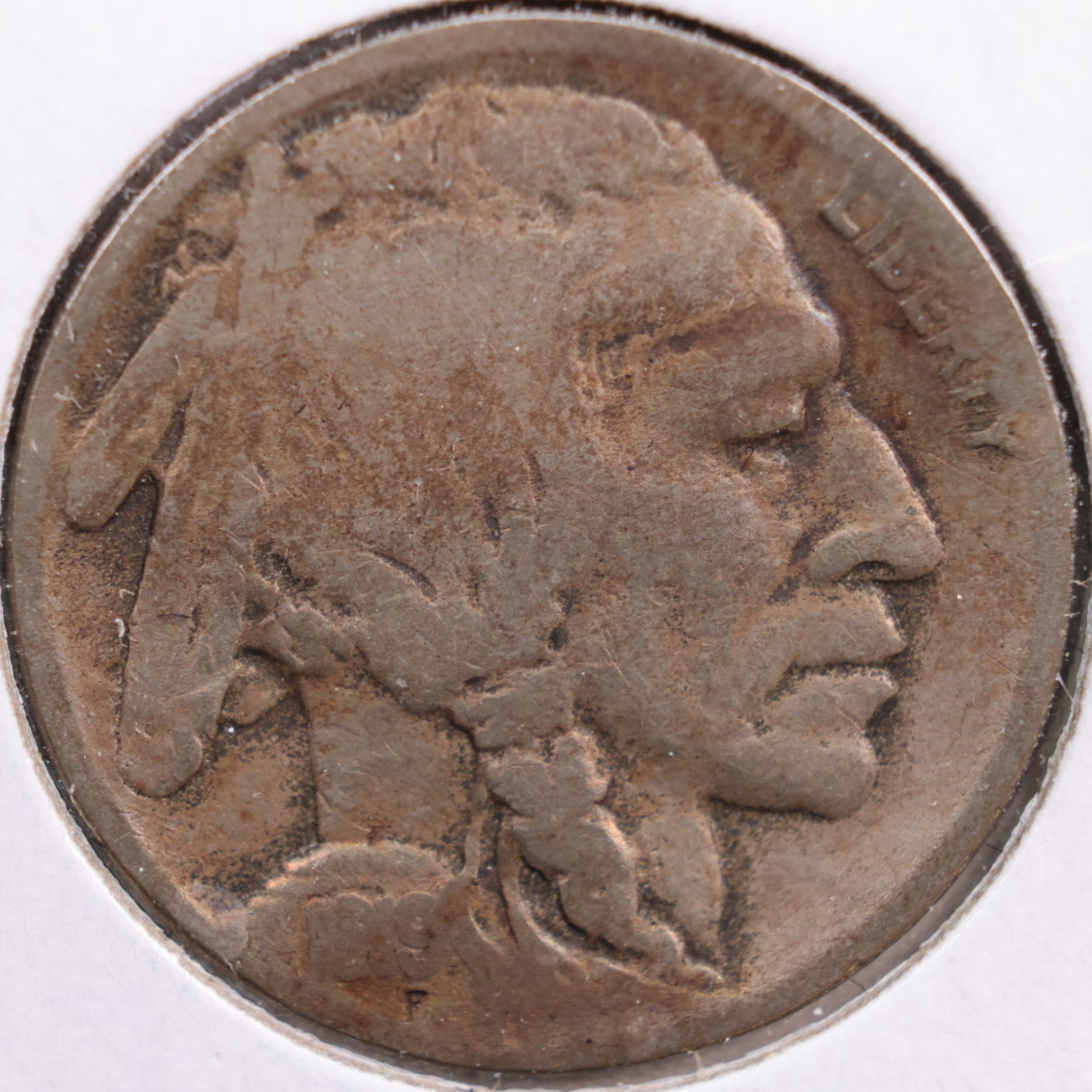 1919-D Buffalo Nickel, Good Circulated Coin, Store #NL427
