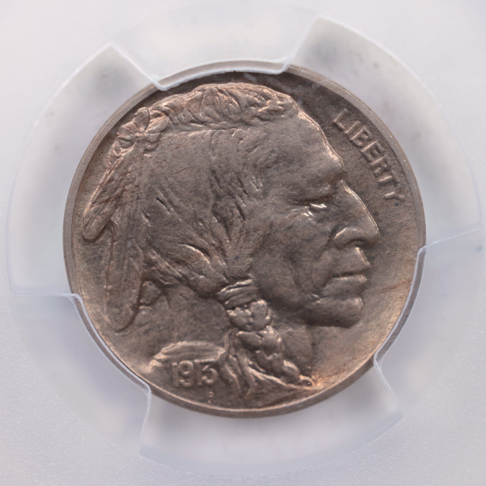 1913 Buffalo Nickel, Type-2, Proof Strike, PCGS PR-64, Store #NL851.