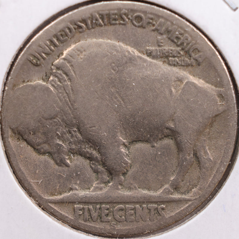 1919-S Buffalo Nickel, Good Circulated Coin, Store