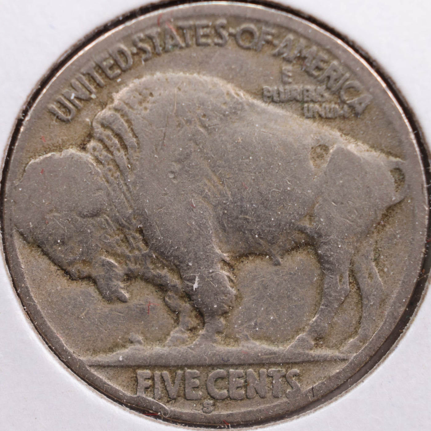 1919-S Buffalo Nickel, About Good Circulated Coin, Store #NL434