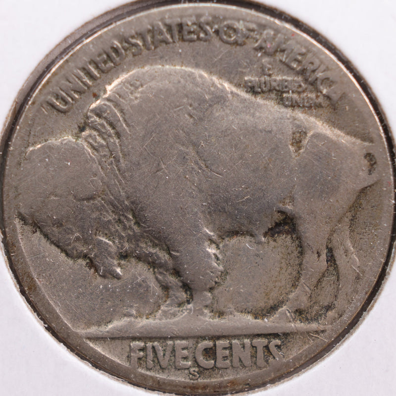 1919-S Buffalo Nickel, Good Circulated Coin, Store