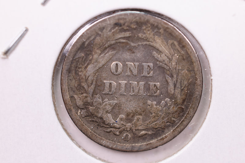 1893-O Barber Silver Dime., V.G., Store Sale